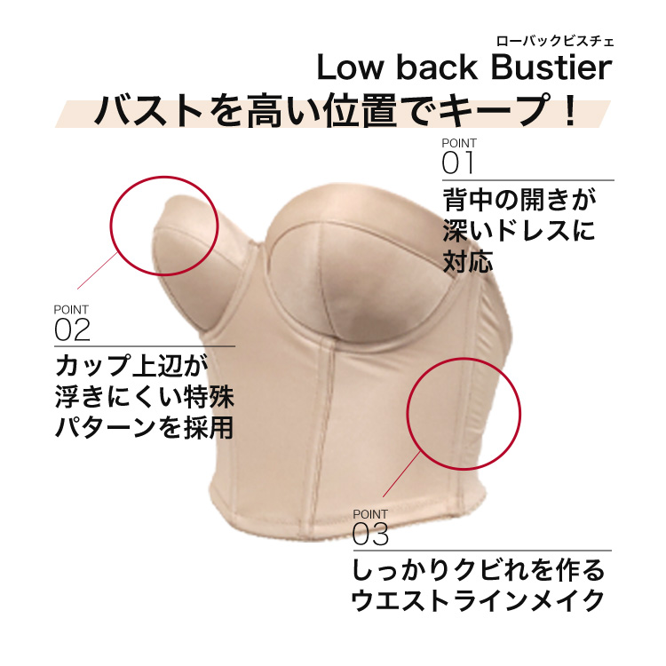 ブライダルインナー用ビスチェの機能について